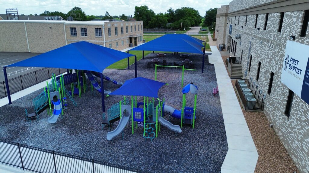 church playground equipment